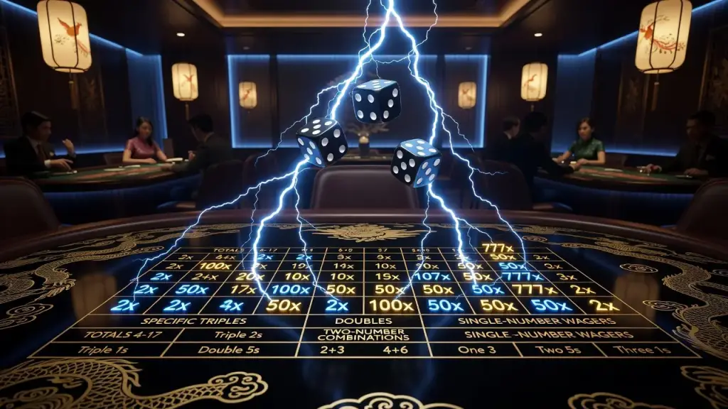 Lightning Sic Bo: Rules, How to Play, Betting Strategy, and Payout Odds for Smarter Wins